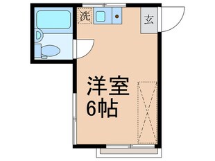 藤ハイツの物件間取画像